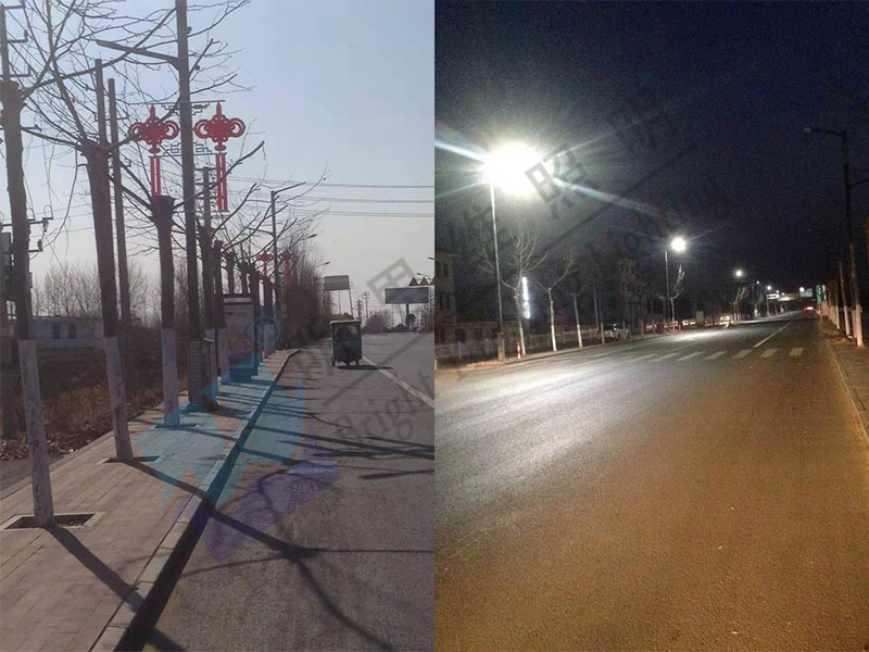 江苏东海青湖镇路灯照明项目